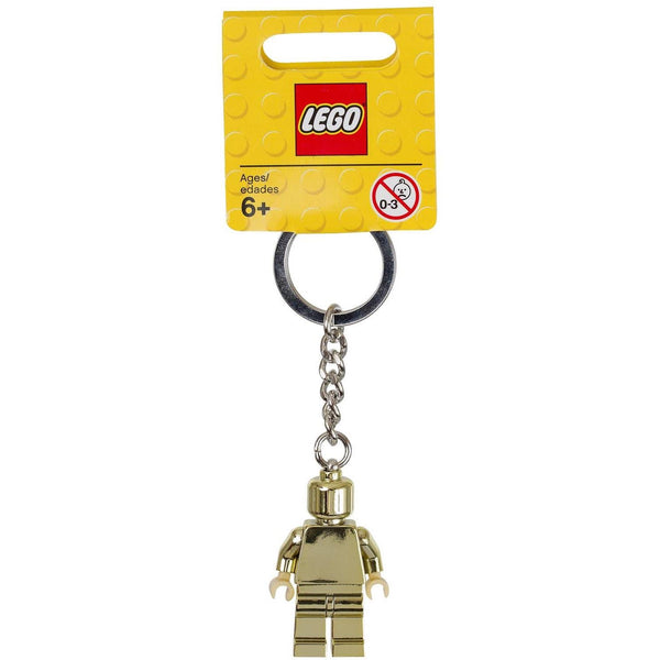 LEGO 850807 Goldener LEGO Minifigur-Schlüsselanhänger