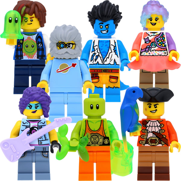 LEGO Minifigur BAM 2025 Q3 Set mit allen 7 Figuren