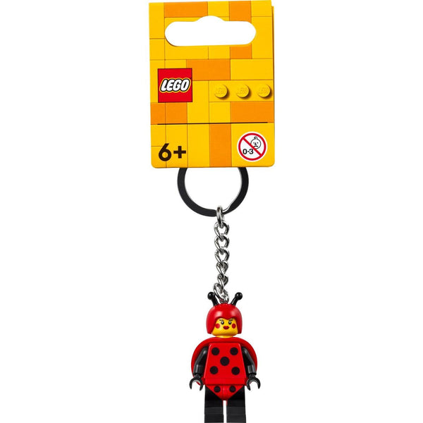 LEGO Marienkäfer-Mädchen Schlüsselanhänger