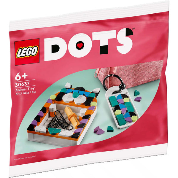 LEGO DOTS 30637 Tier-Ablageschale & Taschenanhänger