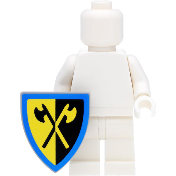 LEGO Castle Schild mit Hellebarden Motiv