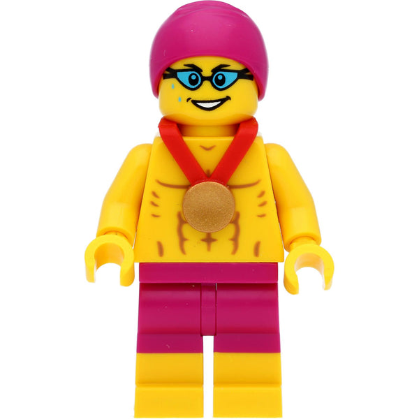 LEGO BAM Minifigur Olympischer Schwimmer