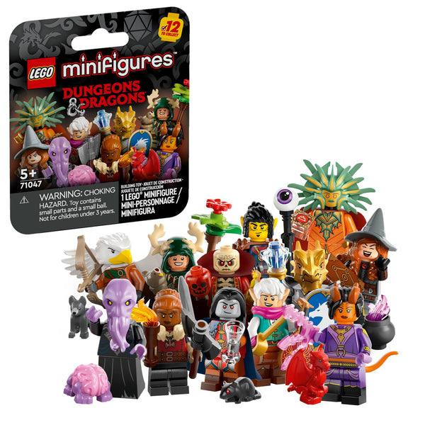 LEGO 71047 Minifiguren Serie 27 D&D - Kompletter Satz - UNGEÖFFNETE Kartons