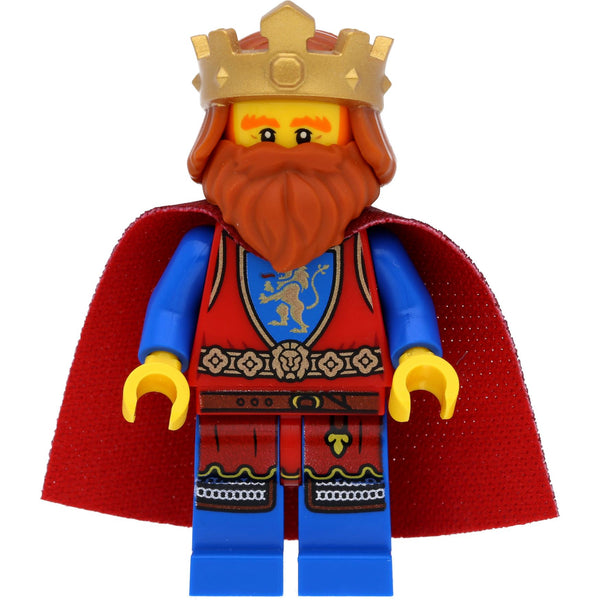 LEGO Castle Minifigur König der Löwenritter mit Umhang #3