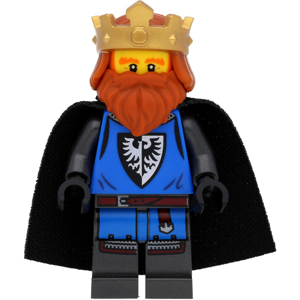 LEGO Castle Minifigur König der Falkenritter mit Umhang #5