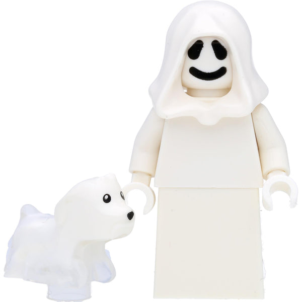 LEGO Minifigur Geist / Gespenst mit Geisterhund