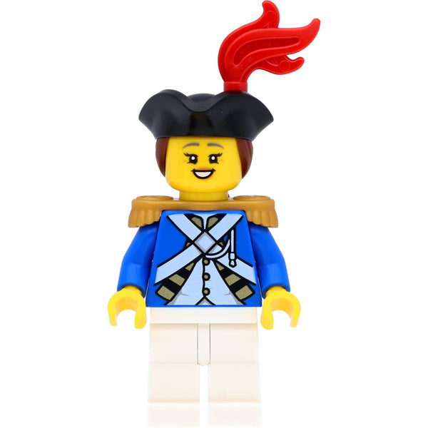 LEGO Piraten Minifigur Offizierin der Imperialen Soldaten (Blauröcke, Piraten) #194