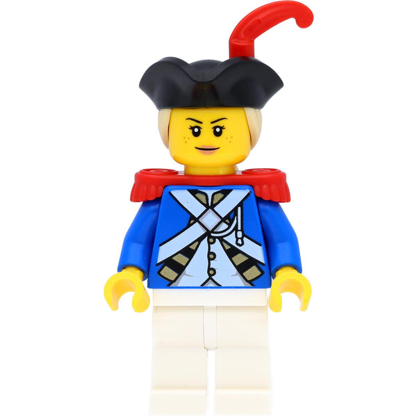 LEGO Piraten Minifigur Offizierin der Imperialen Soldaten (Blauröcke, Piraten) #188