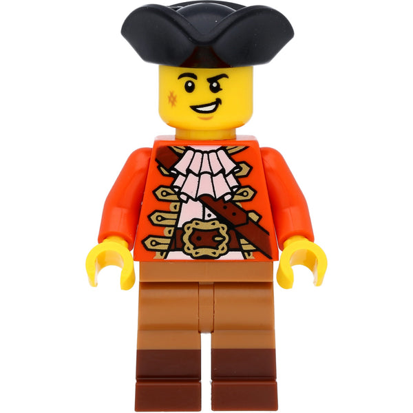 LEGO BAM Minifigur Pirat mit Papagei 25Q3