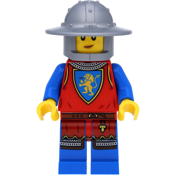 LEGO Castle Minifigur Ritter Medieval Seaside Market Lion Knight Archer #185