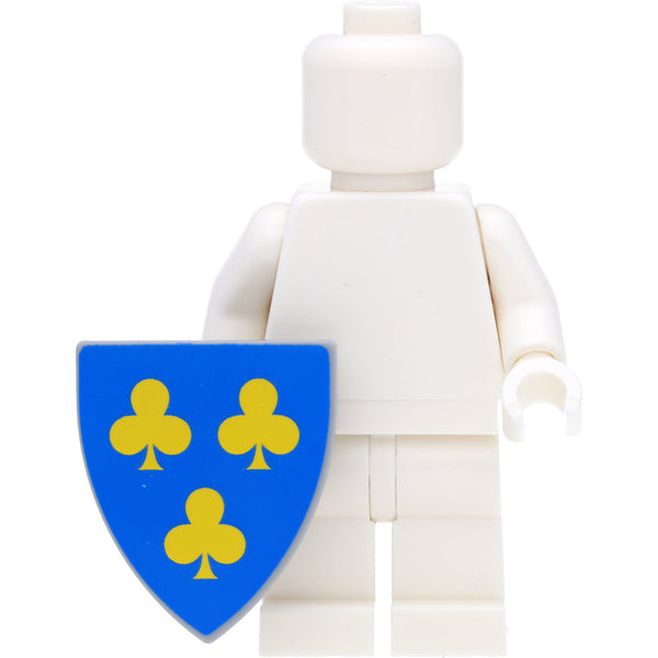 LEGO Castle Schild mit Kleeblattmotiv