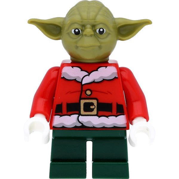 LEGO Star Wars Minifigur Jedi Meister Yoda (als Weihnachtsmann, Santa) #1071