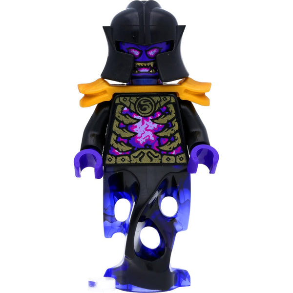 LEGO Ninjago Minifigur Overlord Ultraböse (Legacy, 2 Arme) mit Schulterpolster