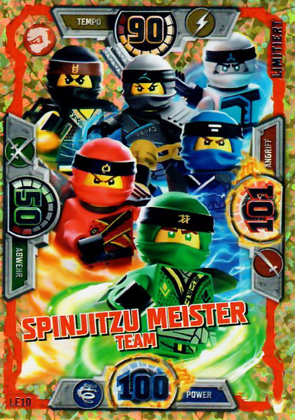 LE10 Spinjitzu Meister Team